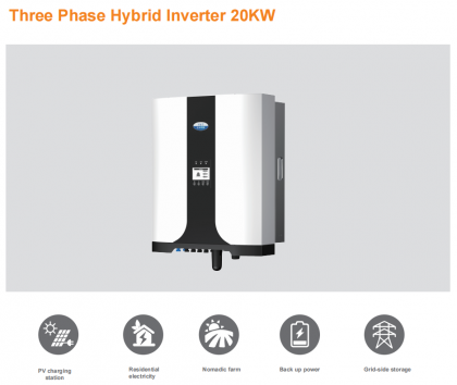C&I Energy Storage Inverter Three Phase Hybrid Inverter