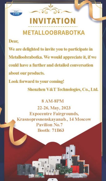 Visite V&T Company en METALLOOBRABOTKA 2023