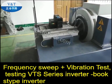 Sweep de frecuencia + Prueba de vibración, prueba VTS Serie Inverter Libro STYPE inversor