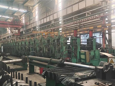 Los variadores de frecuencia VFD V9-H de V&T potencian la línea de conformado de rollos en frío 1250 en una acería para una actualización completa